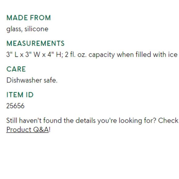 Like New Silicone Whiskey Wedge & Glass Set - Picture 10 of 11